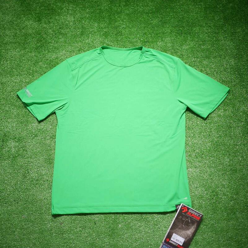 Direct Alpine 機能性Tシャツ LASER 4.0 green/plum S ダイレクトアルパイン レーサー 4.0 グリーン Sサイズ メンズ