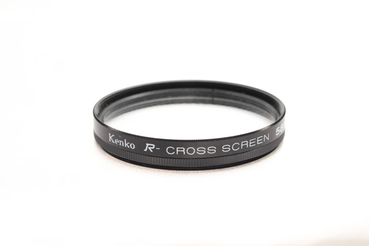 ★ Kenko R-CROSS SCREEN 58mm 20210902CROSS