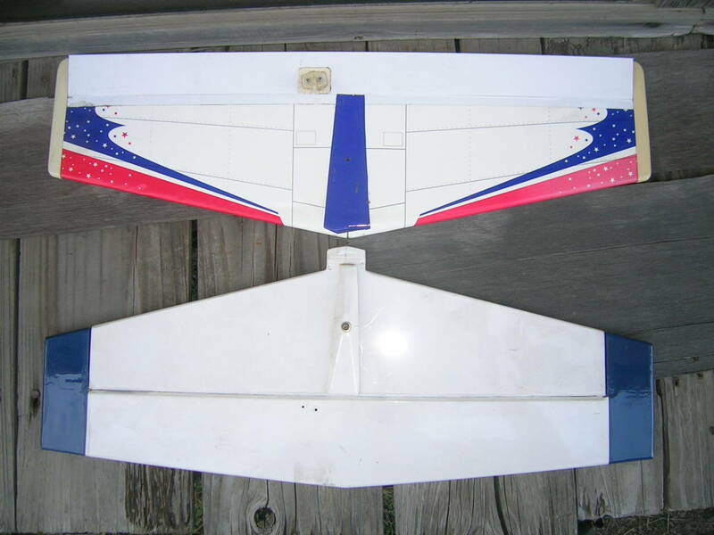 25～32クラス用尾翼、機体をグリグリ回す。アクロ、スタント、OK模型スポーツマンダイナ送料510円