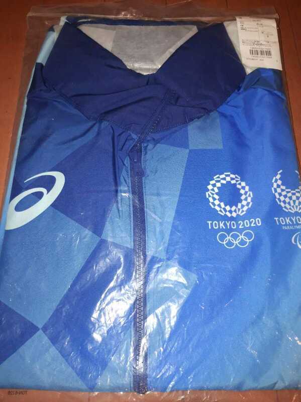 Sサイズ ジャケット 新品未使用品 東京2020オリンピック ボランティア フィールドキャスト アシックス 非売品ウィンドブレーカーレディース