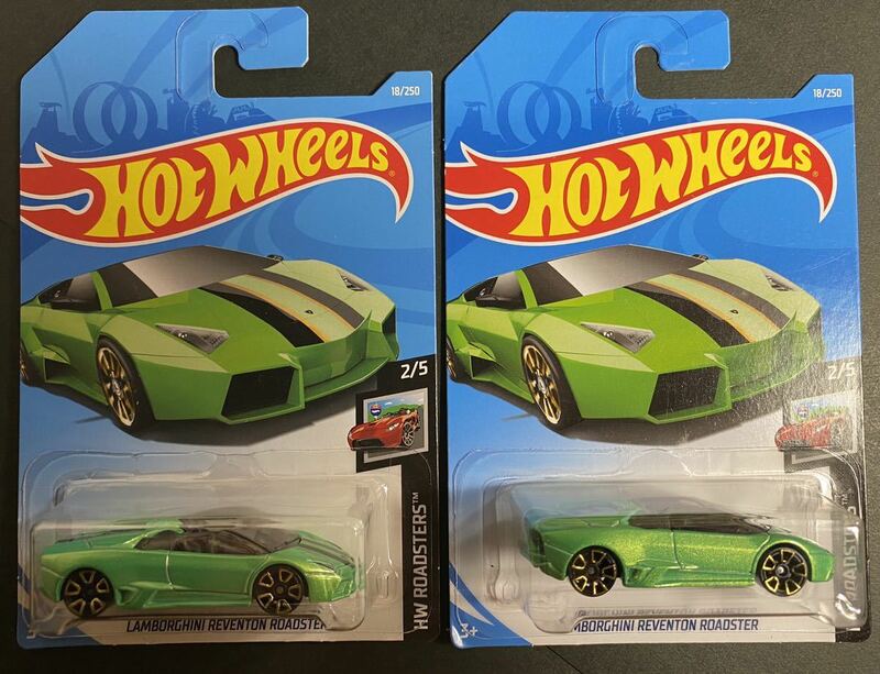 HW未使開封品 2台セット ランボルギーニ レヴェントン ロードスター LAMBORGHINI REVENTON ROADSTER ホットウィール HOT WHEELS