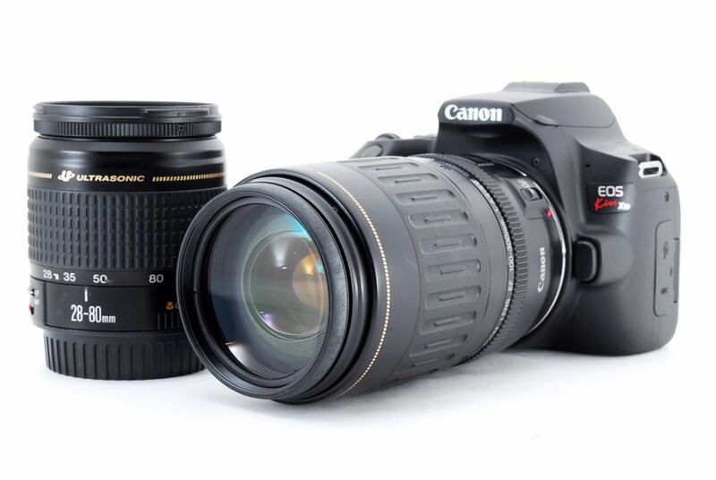 キャノン CANON EOS Kiss X10一眼レフカメラ Canon EF-S/28-80mm 1:4-5.6 IV CanonEF-S/100-300mm☆218