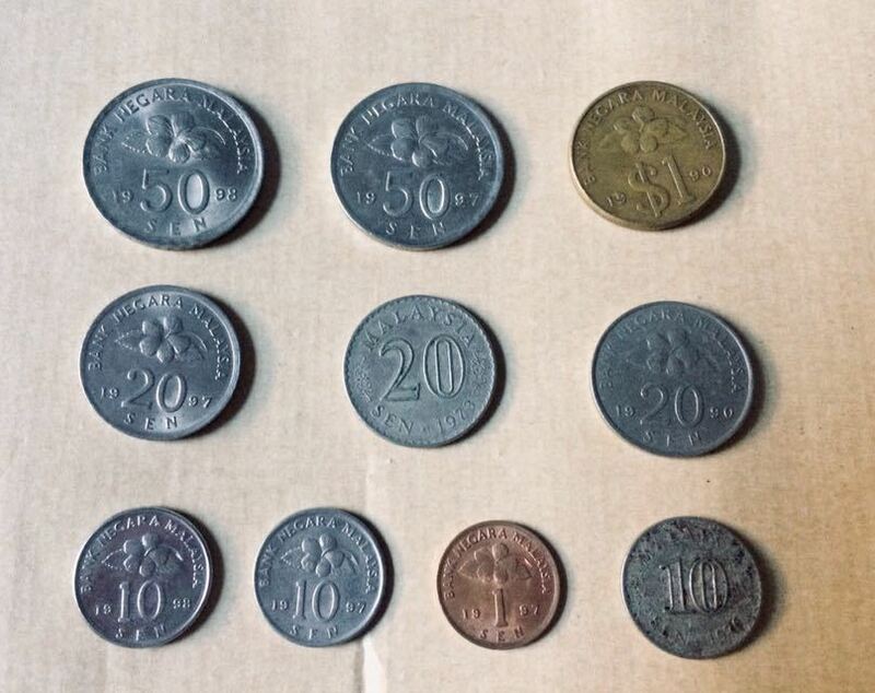 マレーシア コイン 10枚セット