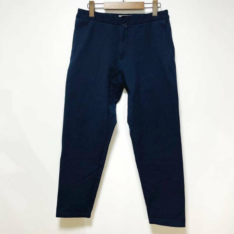 YAECA ヤエカ ERGONOMIC 2WAY WIDE PANTS イージーワイドパンツ 定価22,000円 S 送料520円～ メンズ ボトムス ネイビー ストレッチ 男性用