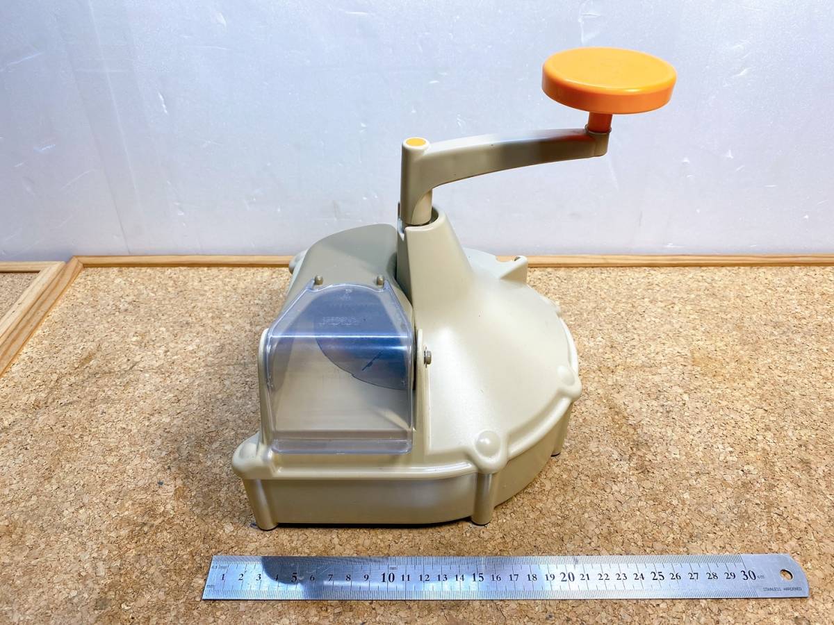 貴重　レトロ　昭和レトロ　かつおぶし削り　オカカ　鰹節削り器　愛工業　現状品
