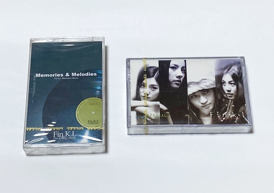 ◆FIN.K.L 2.5集 Special 、Memories & Melodies (Remake Album) 未開封新品 カセットテープ ◆韓国正規品・ピンクルfinkl