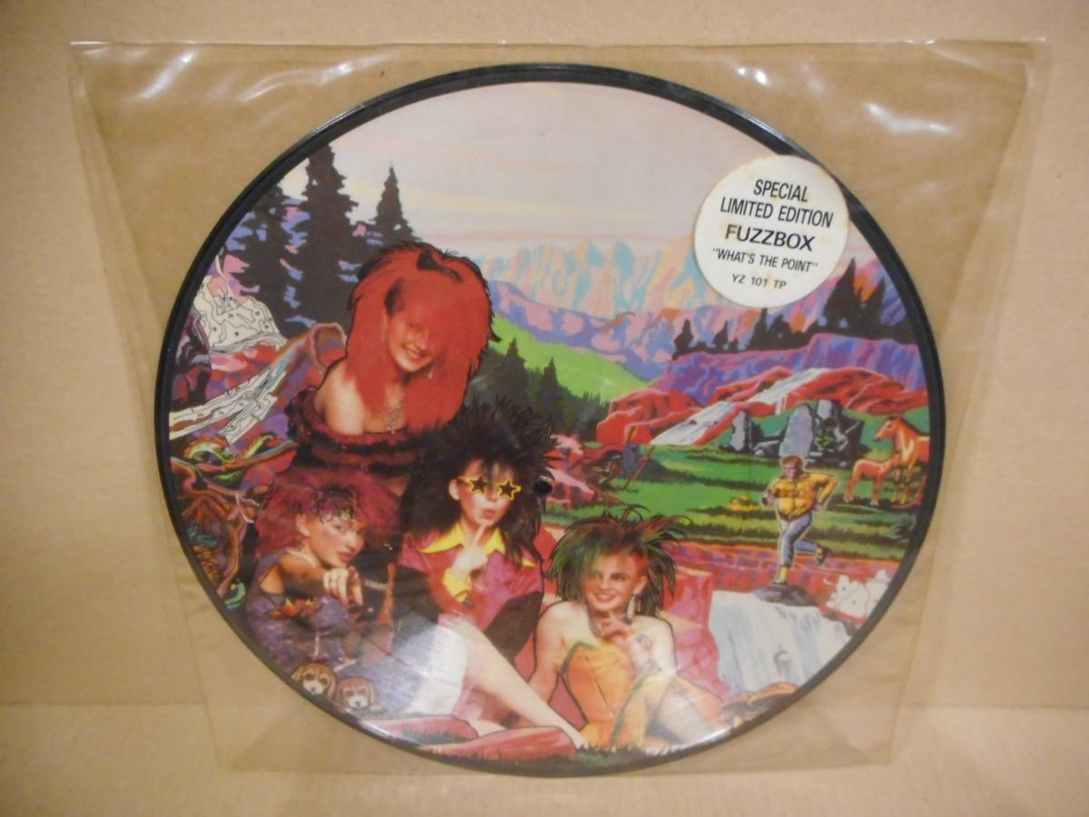 【オルタナ 12inch】Fuzzbox / What's the point ピクチャー盤 ボヘミアンラプソディーのカヴァー収録