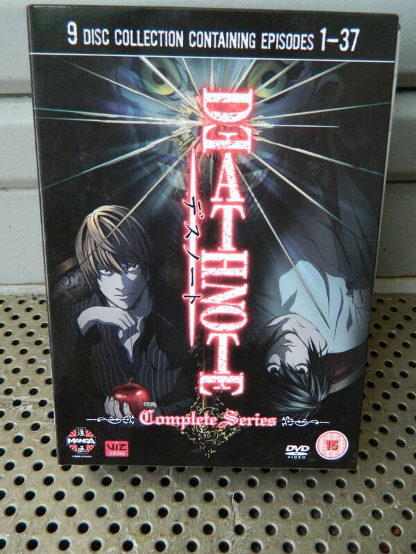 中古　＊　海外版　：　DEATH NOTE　　１～９