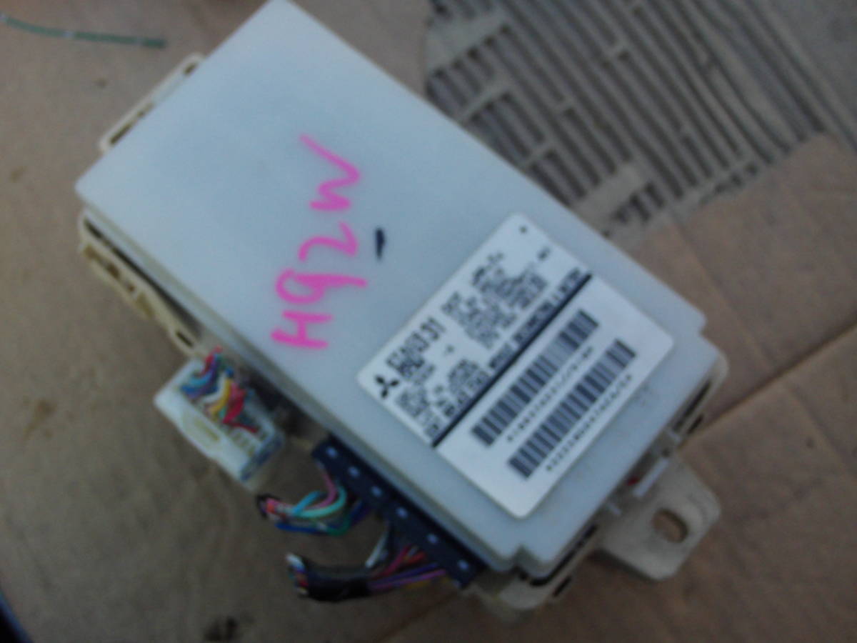 20年 H92W オッティ ヒューズ リレー ボックス ETACS BCM ボディ コントロール ユニット 8637A231 福祉車両 助手席リフト EKワゴン