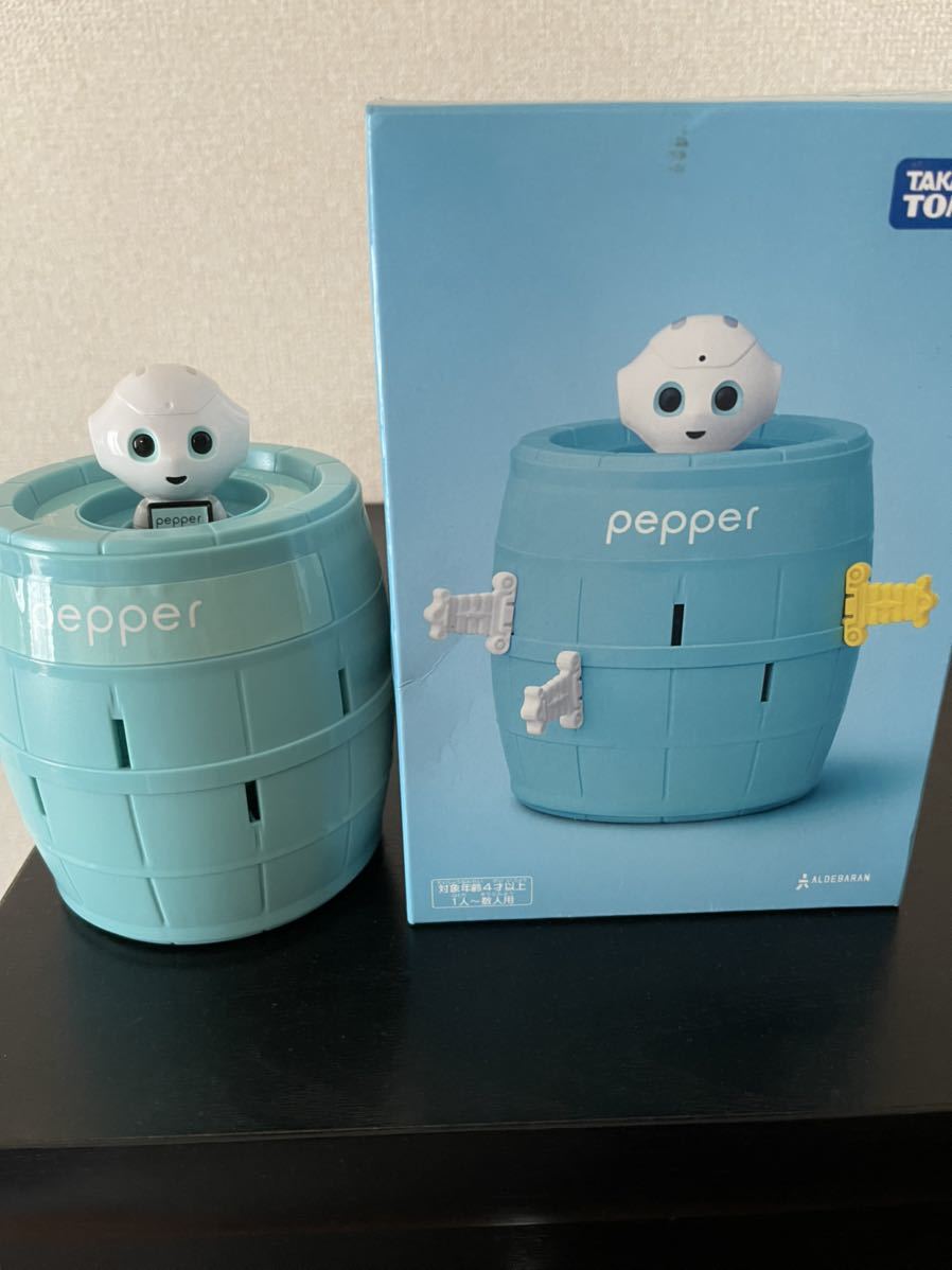非売品　ペッパー　危機一髪　箱はダメージ有り　ノベルティ　ソフトバンク