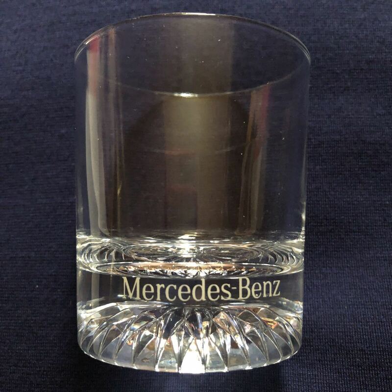 激レア非売品　Mercedes Benz メルセデスベンツ ロゴ入り　ロックグラス ノベルティ