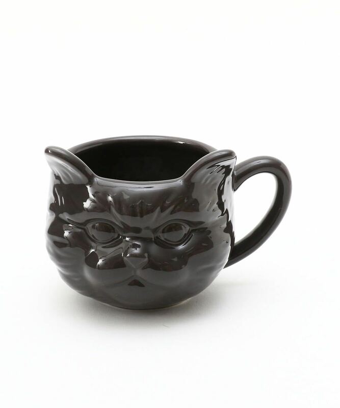 Afternoon Tea LIVING Cat's NapTime マグカップ 猫 ネコ ねこ カップ アフタヌーンティー ブラック 黒 キッチン カフェ