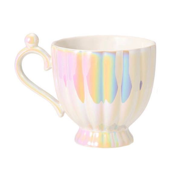 Francfranc オパールシェル マグカップ マグ ホワイト 白 カップ オパール 食器 フランフラン