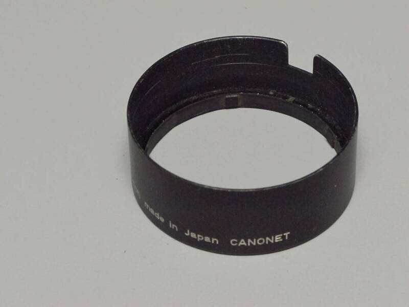 Canon キャノン Canonet用フード 中古品