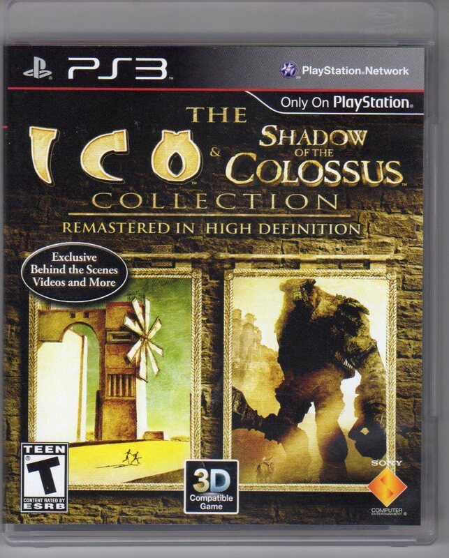 PS3◆北米版 The ICO and Shadow of the Colossus Collection ワンダと巨像 国内版本体動作可