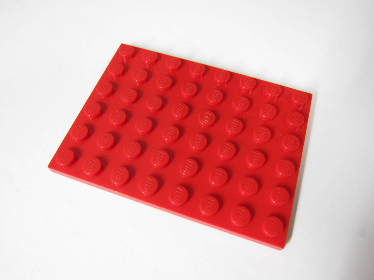【パーツ-212】LEGOパーツ　プレート　6×8 赤色　　◇#3036◇街・◇パーツ◇レゴ