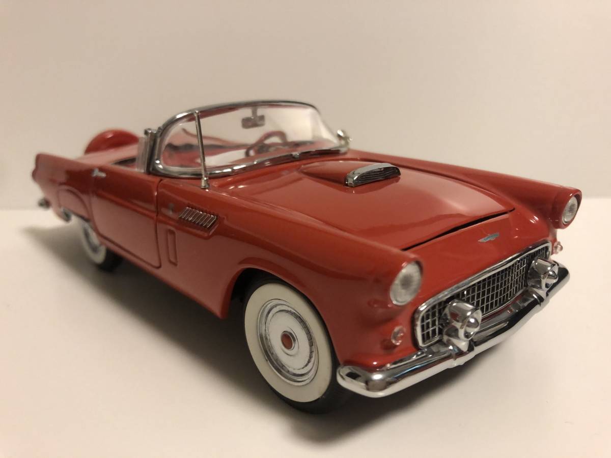 ★Danbury Mint ダンバリーミント The 1956 Ford Thunderbird 1956年 フォード サンダーバード/フィエスタレッド　1/24★