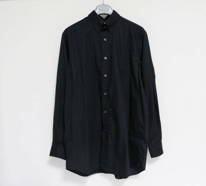 送料無料 新品 INDIVIDUALIZED SHIRTS TAB COLLAR SHIRTS ブラック S アメリカ製 インディビジュアライズドシャツ タブカラー シャツ