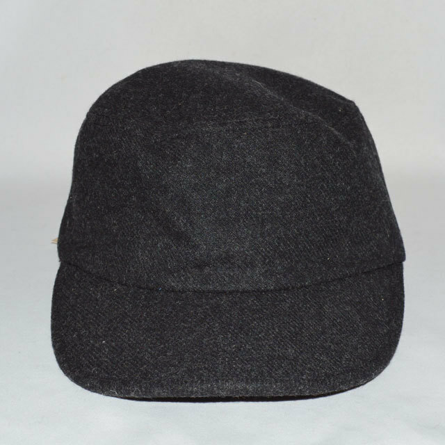 新品 ウール混 Wool ワークキャップ レディース 帽子 CAP ブラック