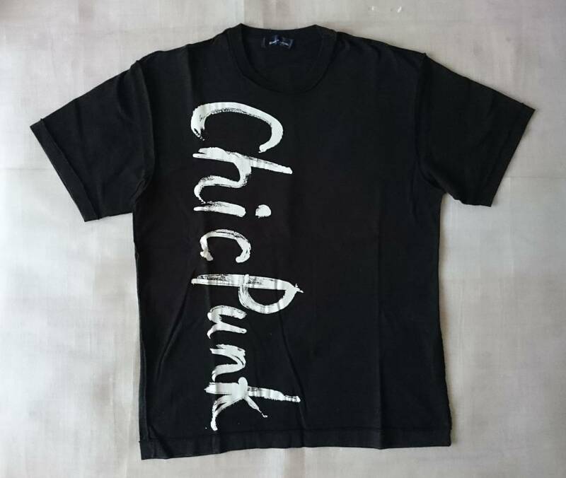 ☆激レア☆1991年 COMME des GARCONS Chic Punk Tシャツ コムデギャルソン 青山店限定 オリジナル 