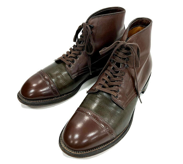▼【ALDEN】オールデン 41824H キャップトゥブーツ モディファイドラスト サイズ8D 紳士靴 メンズ 革靴 シューズ RA5484