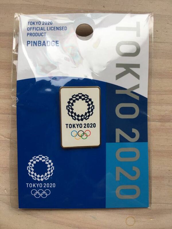 TOKYO2020 東京オリンピック エンブレム ピンバッジ 五輪　縁の色はゴールドです