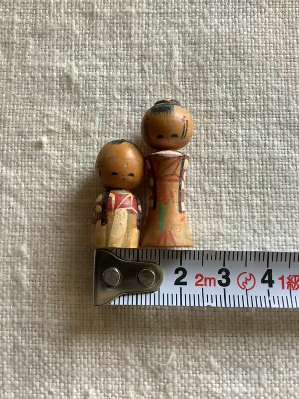 ミニミニこけし 極小　郷土玩具 日本人形 創作こけし 民芸品