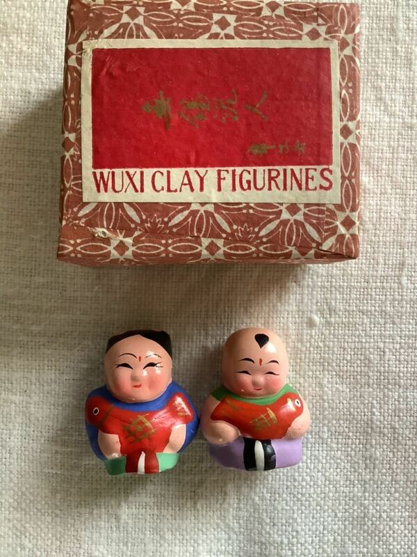 郷土玩具 土人形 民芸品 中華　中国　Wuxi clay figurines