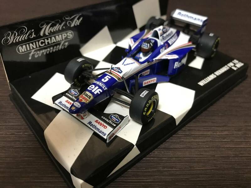 1/43 MINICHAMPS 【Rothmans】 ウィリアムズ・ルノー FW18 #5 D.ヒル アルゼンチンGP優勝 1996