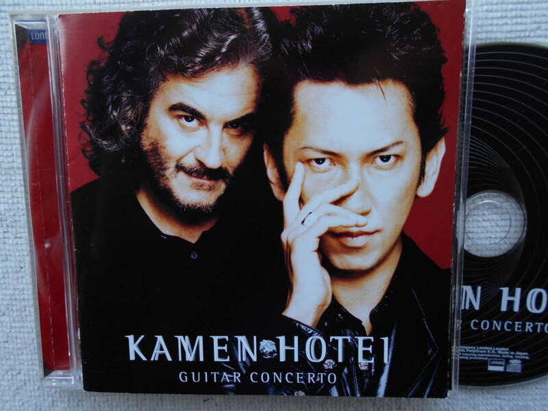 布袋寅泰 マイケル・ケイメン●CD●KAMEN HOTEI●和モノ J-POP ヴィジュアル系ロック●もとBOOWY ボウイ●未使用シール２枚付属