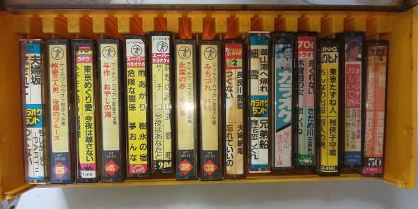 【カセット】 カラオケ テープ 37本 セット