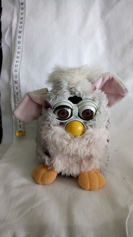 Furby（ファービー）1998年　Leopard（ひょう）　英語バージョン　＊まつ毛片側ありません