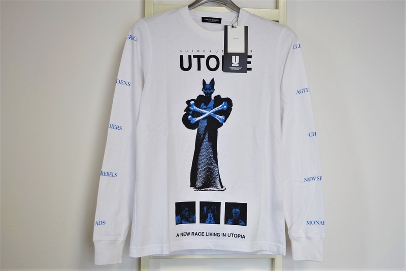 UNDERCOVER アンダーカバー LS-TEE BB3 ( BUT BEAUTIFUL III ) UTOPIE but期 シーズン3 転写プリント 長袖Tシャツ カットソー 1 未使用