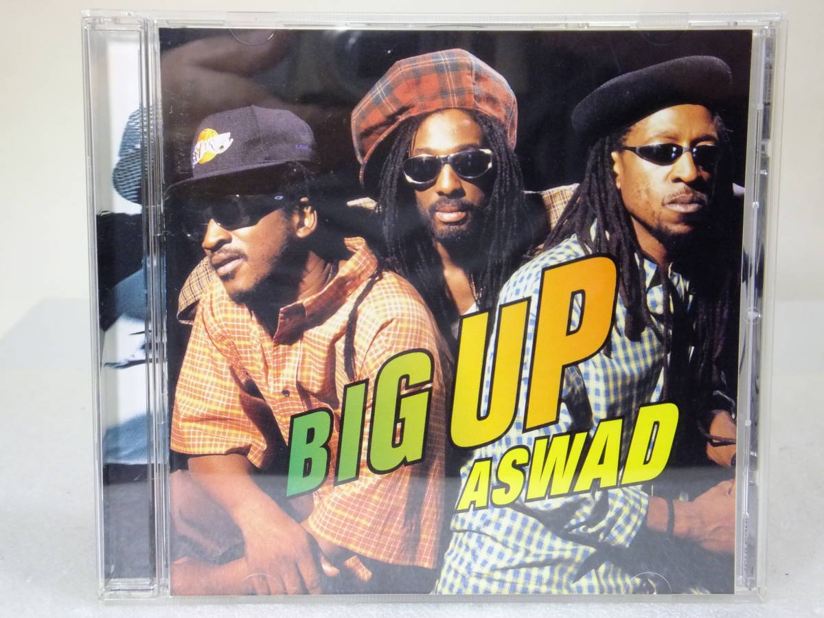 CDレゲエ「ASWAD/BIG UP」1996 SONY RECORDS SRCS 8157　STEREO ジャンク扱い X067