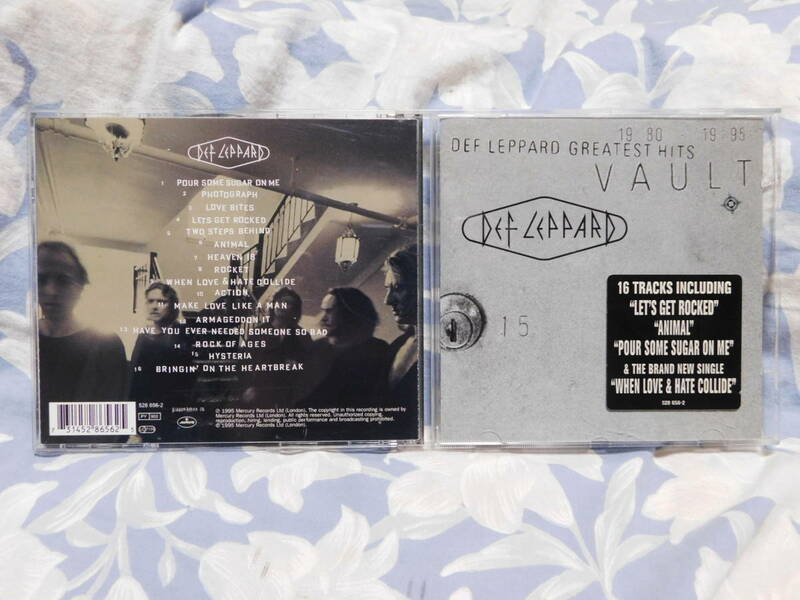 ★☆【洋楽・CD】DEF LEPPARD デフレパード GREATEST HITS 1980-1995 VAULT/正規品☆★