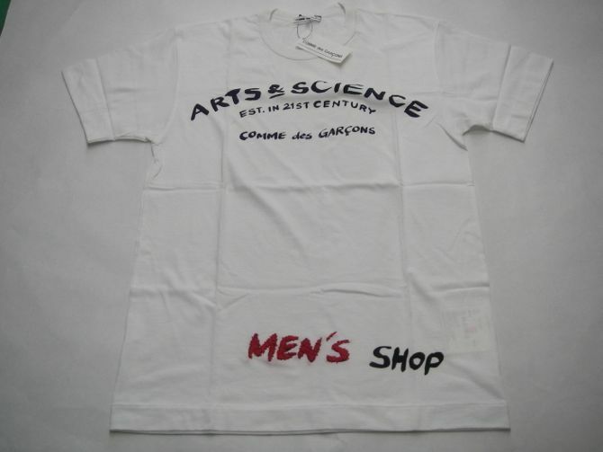 1623 入手困難!!ARTS&SCIENCE COMME des GARCONS　コラボTシャツ Mサイズ 新品未使用