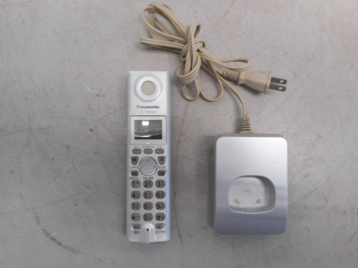 MK1228　パナソニック コードレス 電話機 子機 KX-FKN515-S 充電器　