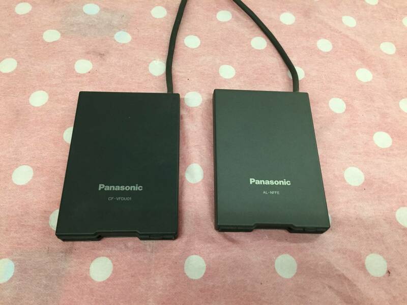 Panasonic Let's Note レッツノート 外付けフロッピーディスクドライブ FDD　古いタイプ用