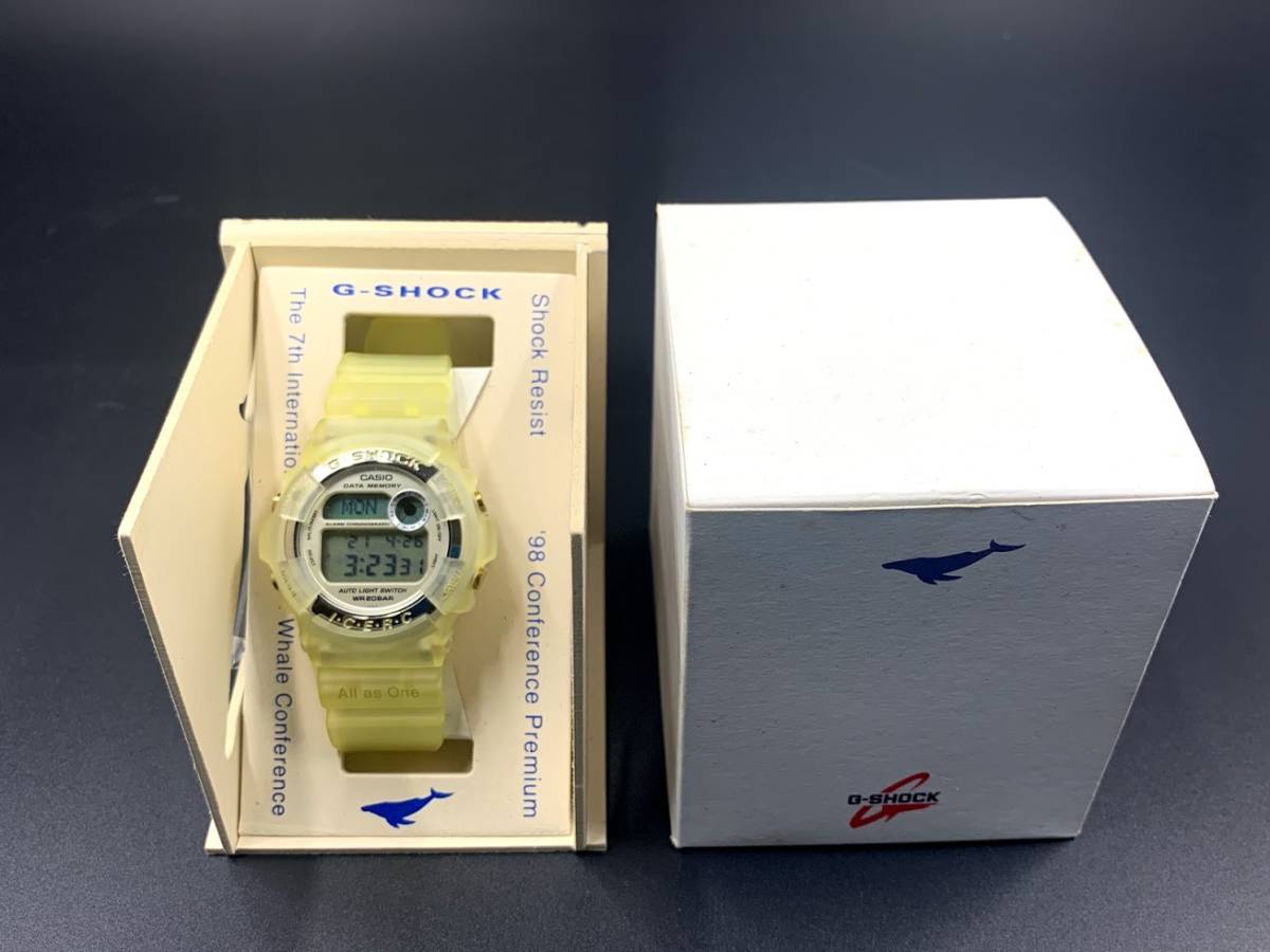 【 マニア放出品！全26個 カシオ Gショック DW-9200K-9BT / 第7回国際 イルカ・クジラ 】CASIO G-SHOCK ホエールゴールド 極美品 No.6