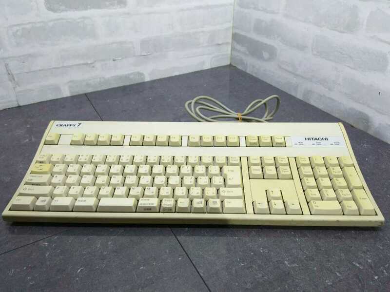 【ジャンク品】管S80 HITACHI CHAPPY7 キーボード