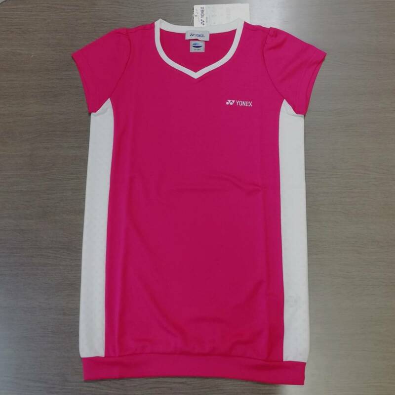 ヨネックス （YONEX）レディース　ベリークールTシャツ Lサイズ　16170Y-122　ブライトピンク