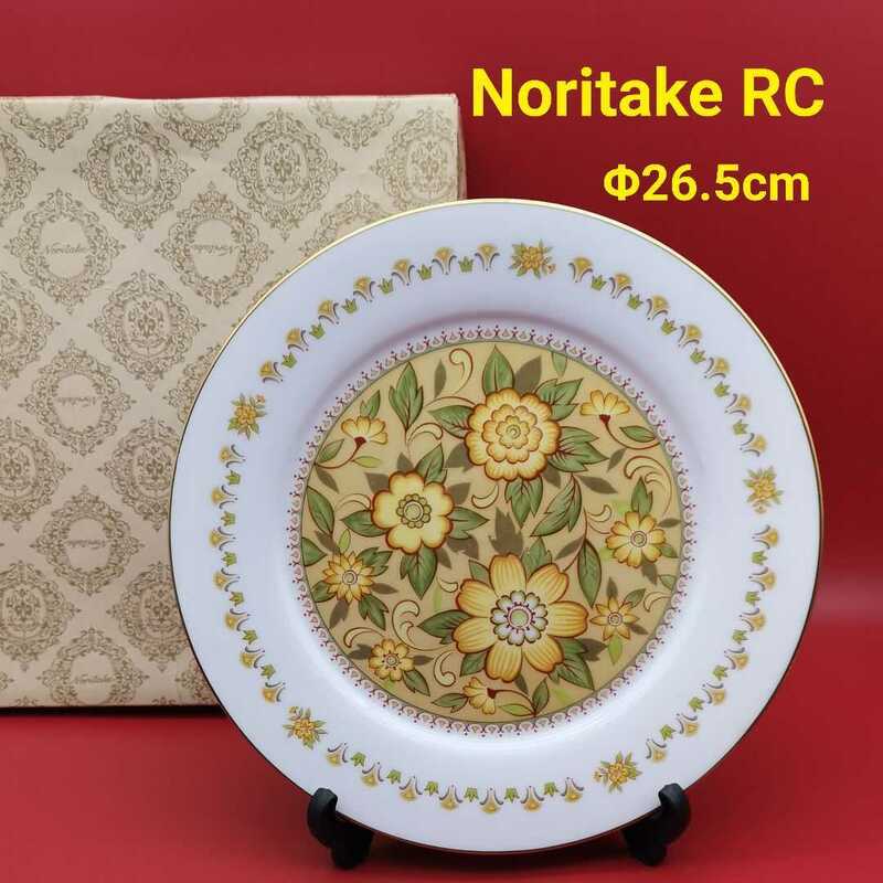 Noritake RC JAPAN 大皿 1956年頃 月桂樹 RC印 日本陶器 ディナープレート Φ26.5 ヴィンテージ 希少 ○