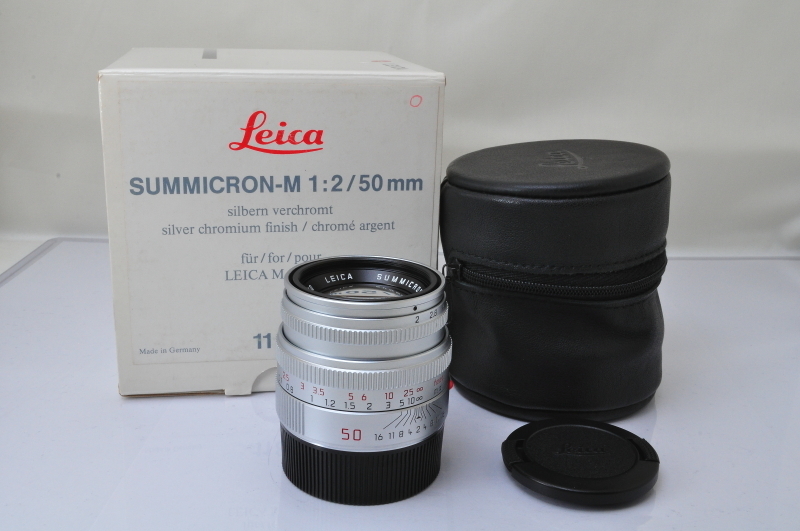 ★★極上品 Leica SUMMICRON-M 50mm F/2 E39 11816 Lens w/Box♪♪#5088