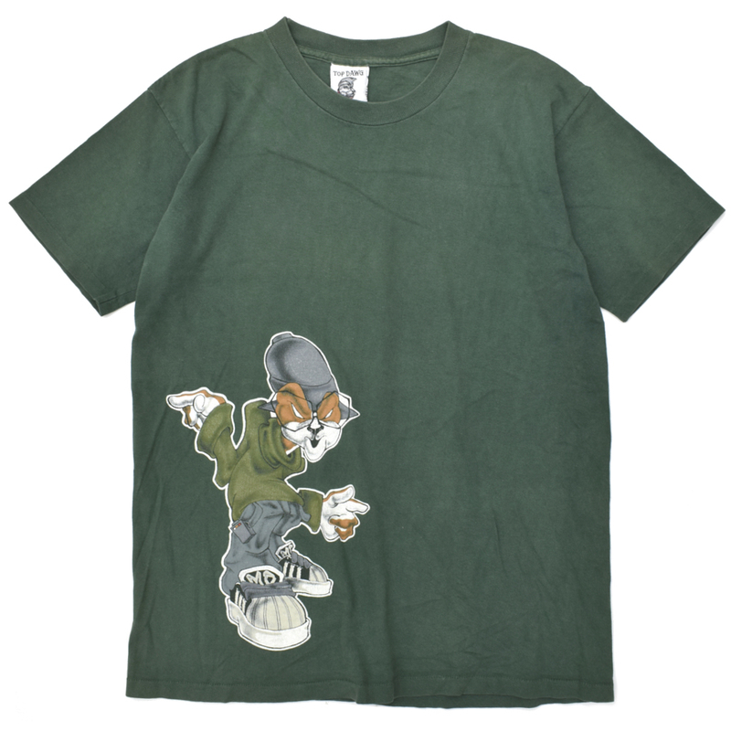 90s usa vintage TOP DAWG グラフィティ ペインター Tシャツ USA製 size.M