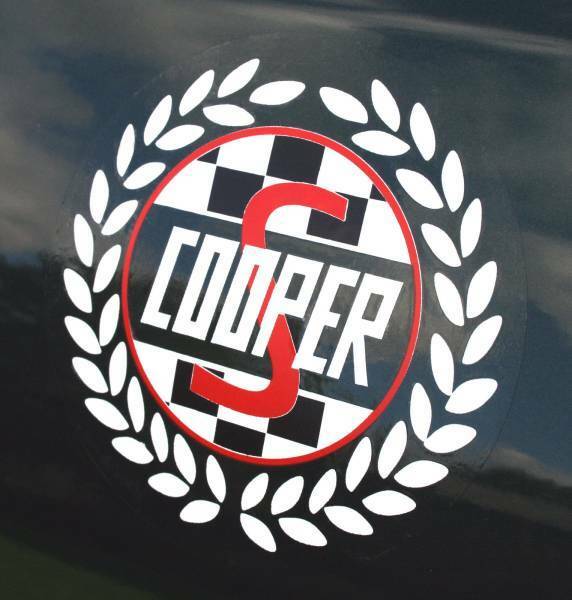 Mini Cooper S Classic ミニクーパー ステッカー シール 90mm デカール