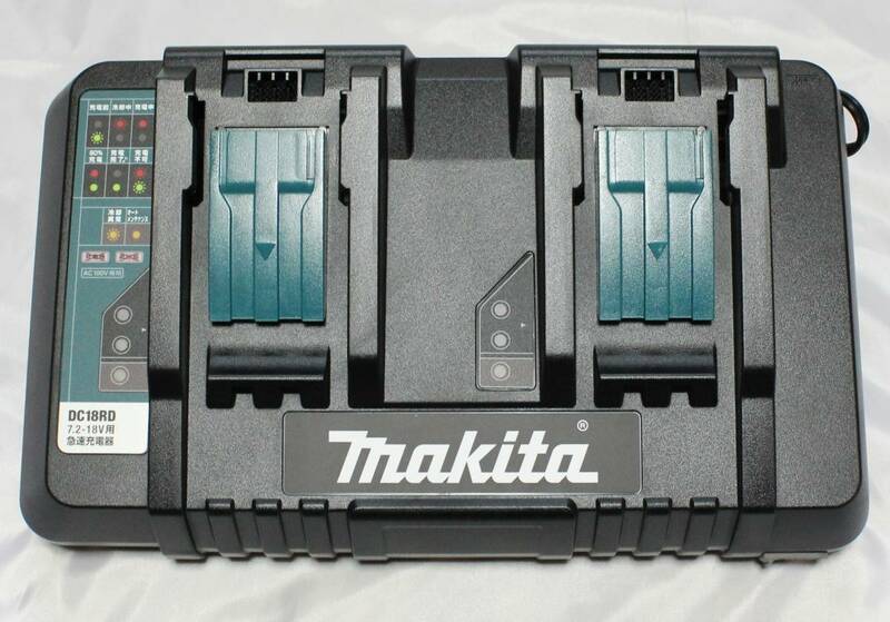 ♪新品 makita マキタ 2口急速充電器 DC18RD 9.6V～18V(スライド式)