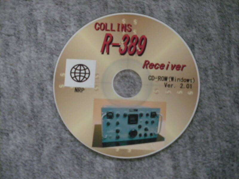 COLLINS R-389 Receiver CD-ROM(Windows)