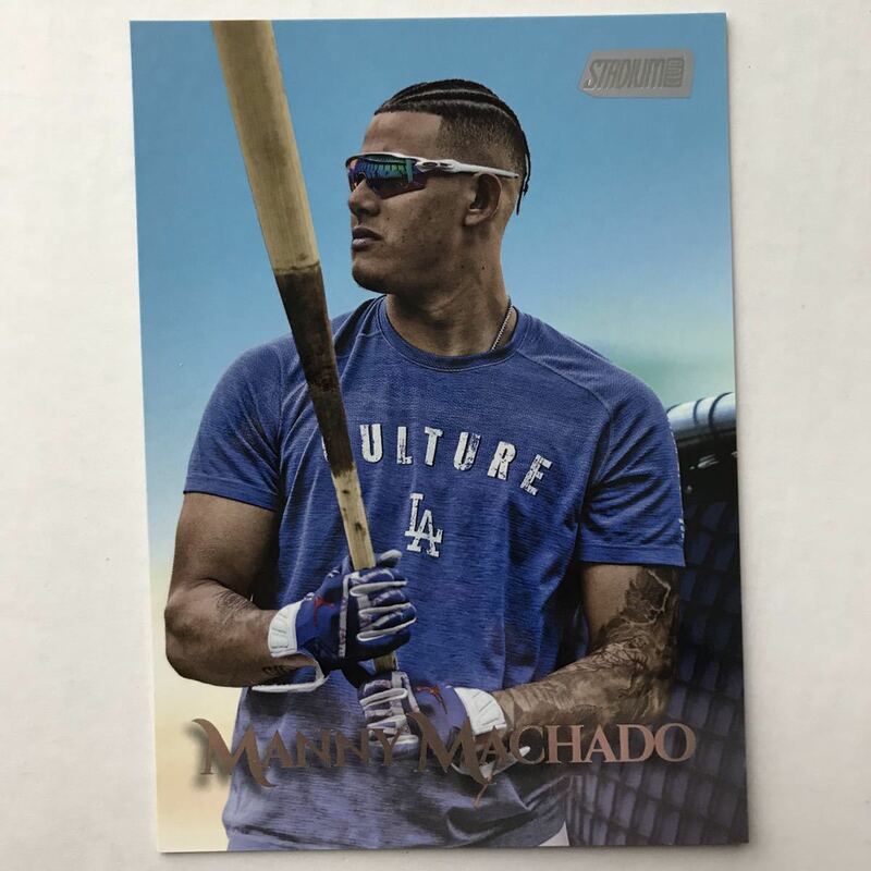 [Manny Machado] Oversized Base Topper Box Loader(OBV-MM)[2019 Topps Stadium Club Baseball](Los Angeles Dodgers(LAD))