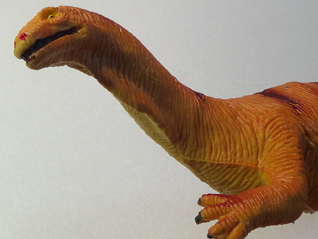 値下 昔の恐竜 フィギュア ビッグサイズ プラテオサウルス plateosaurus 人形 ソフビ 置物 ディスプレイ 　