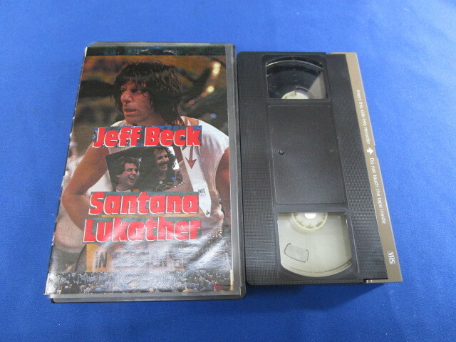 【匿名配送】ジェフベック JEFF BECK IN SESSION '86 VHS